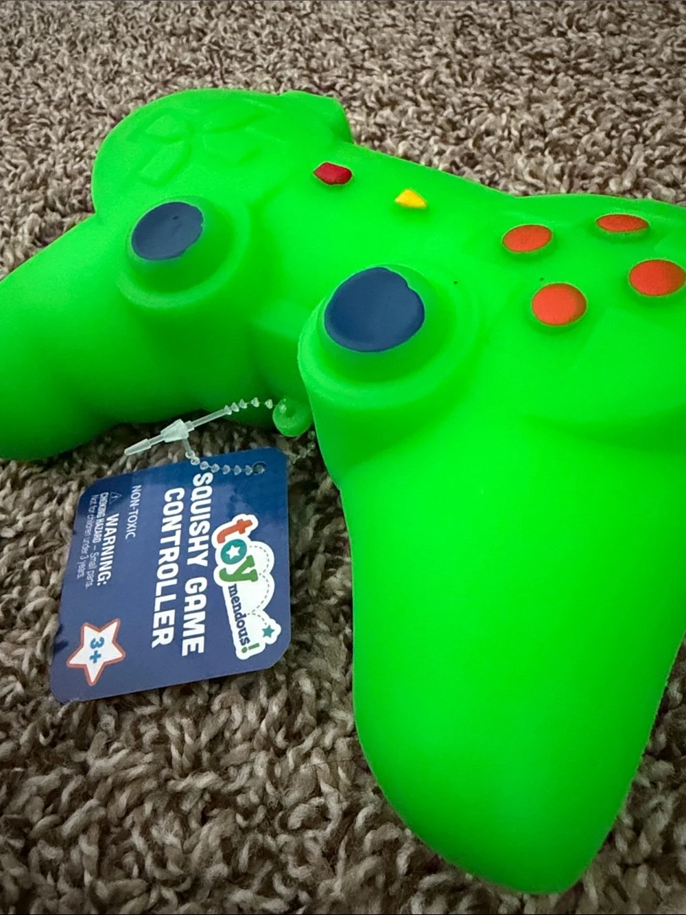 Toymendous squishy Game Controller - Green